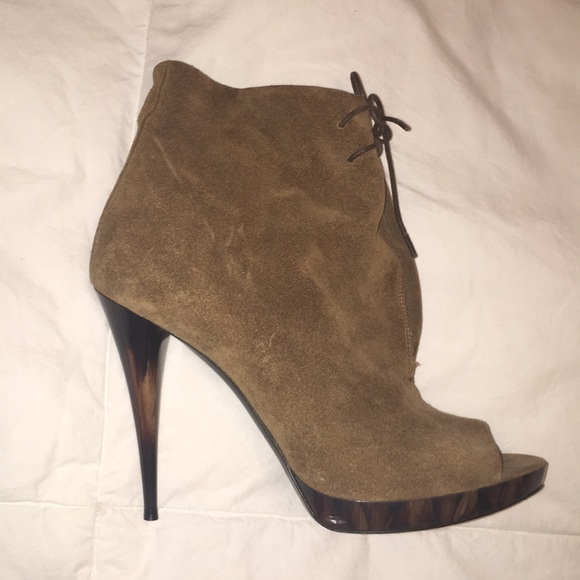 BURBERRY Suede Bootie - Picture 1 of 5